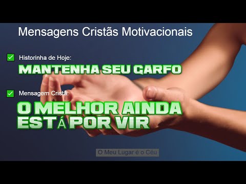 Mensagem Cristã Pela Palavra: Mantenha seu garfo – Acredite O Melhor ainda está por vir – M Venancio